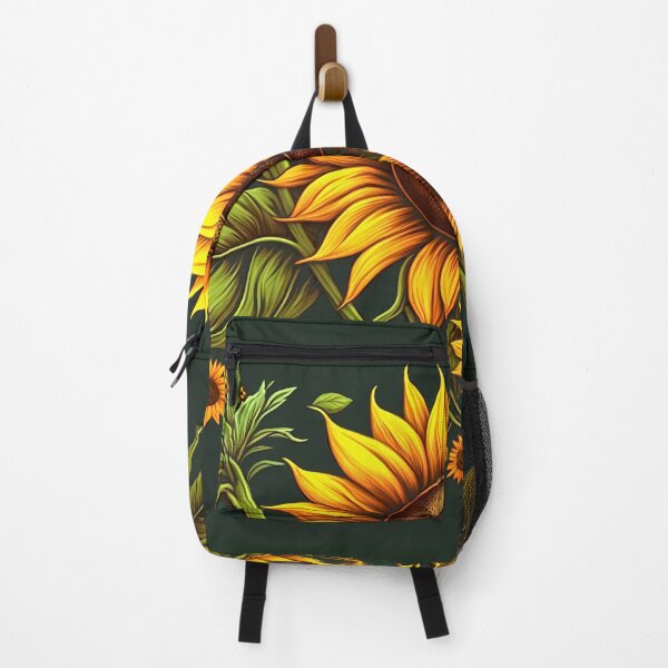 Item preview, Sunflowers illustration in bohemian style designed and sold by randrdesign.