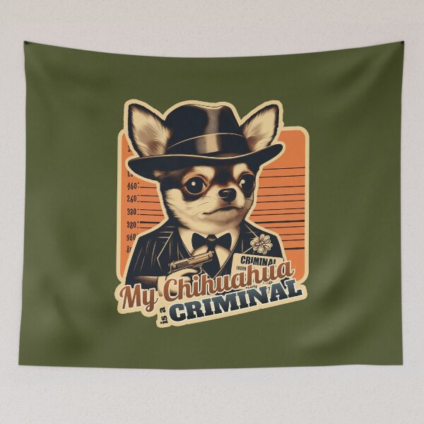 Item preview, Criminal Chihuahua designed and sold by ThisDress.