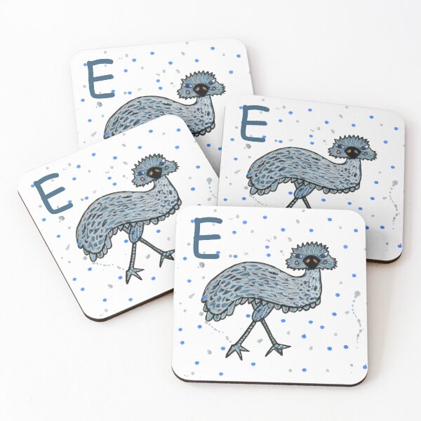 Item preview, Emu unusual animal childrens alphabet collection designed and sold by CherylBee1.