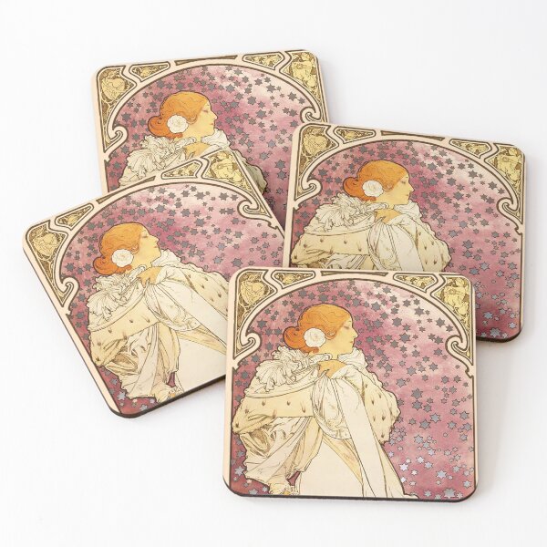 Item preview, La Dame aux Camelias (Sarah Bernhardt), by Alphonse Mucha. HIGH DEFINITION designed and sold by MINDTHECHERRY.