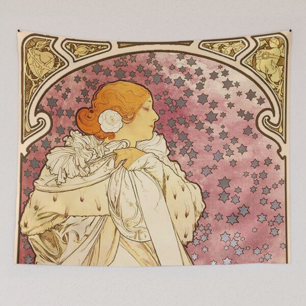 Item preview, La Dame aux Camelias (Sarah Bernhardt), by Alphonse Mucha. HIGH DEFINITION designed and sold by MINDTHECHERRY.