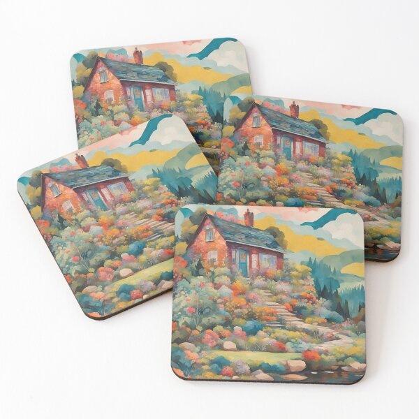 Item preview, Colorful Eclectic Cottage designed and sold by echowood26.