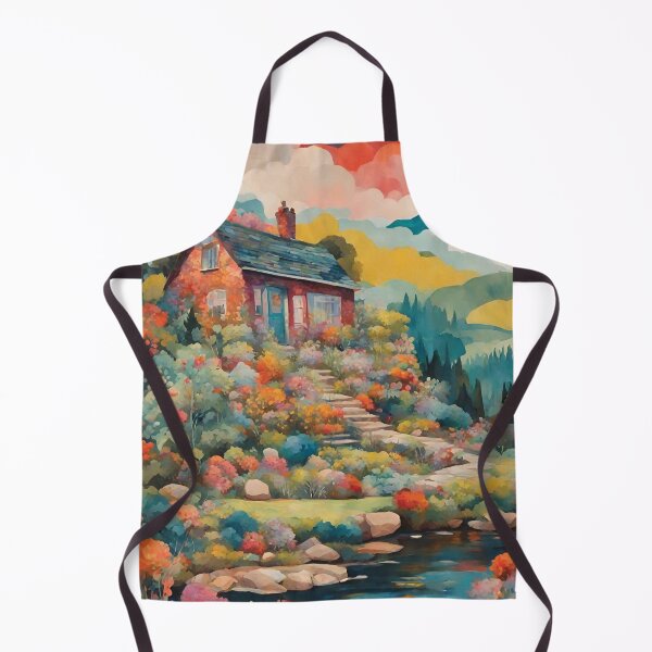 Item preview, Colorful Eclectic Cottage designed and sold by echowood26.