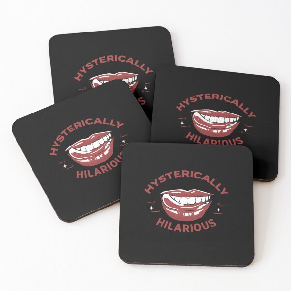 Item preview, Hysterically Hilarious: A Playful and Bold Statement designed and sold by BlueGoldArt.