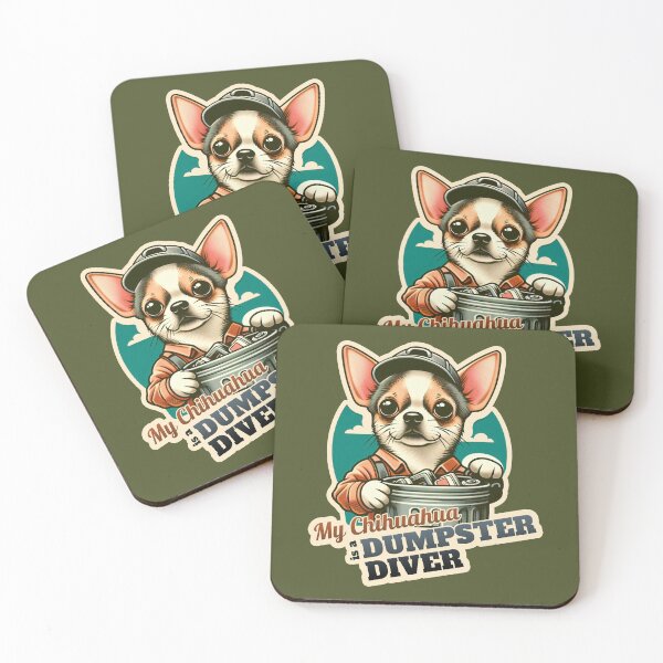 Item preview, Chihuahua Dumpster Diver designed and sold by ThisDress.