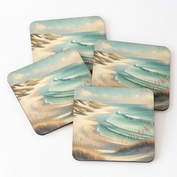 Item preview, Étendue Sereine : Plage de l'Espiguette designed and sold by FrescoDesign.