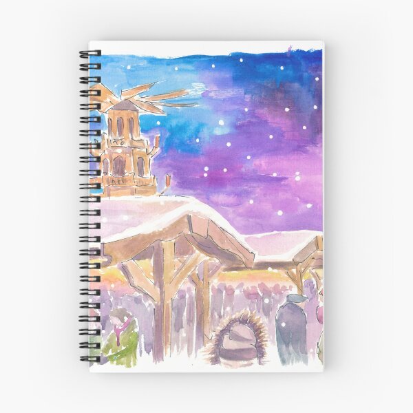 Item preview, Landshut Illuminated Christmas Market and Pyramid with St Martin designed and sold by artshop77.