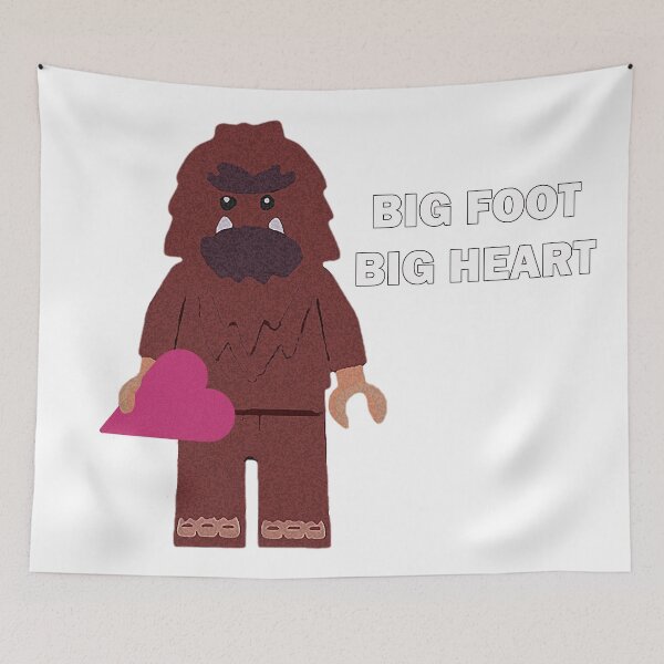 Item preview, Bigfoot, Big Heart designed and sold by cobblzstudio.