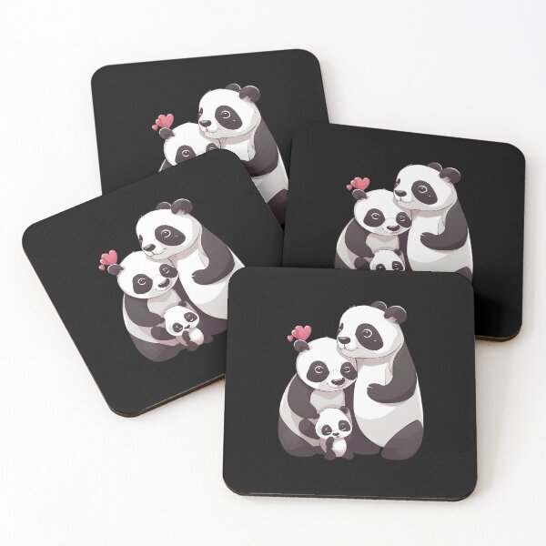 Item preview, Panda Family designed and sold by macadolie.