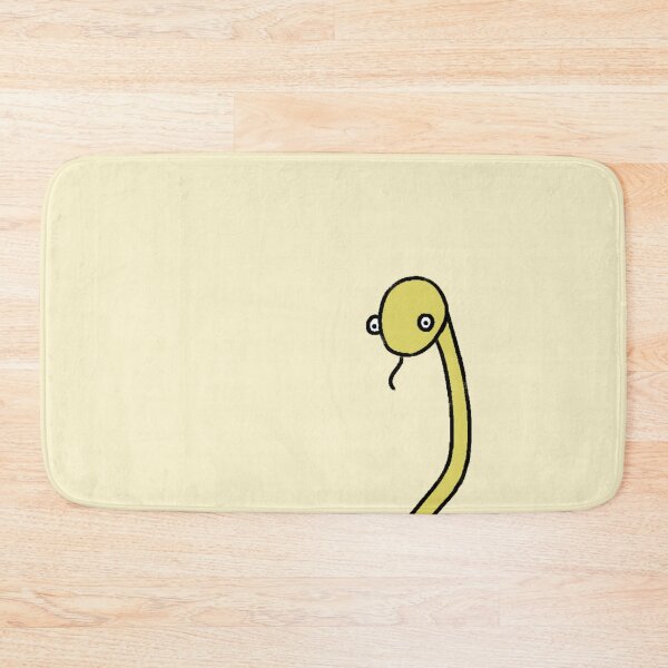 Item preview, Yellow snake drawing designed and sold by OrangesAndFun.