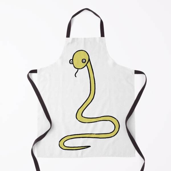 Item preview, Yellow snake drawing designed and sold by OrangesAndFun.
