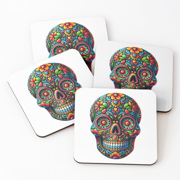 Item preview, Sugar Skull, Mexican Skull, Day of the Dead, Dias de Los Muertos  designed and sold by CharmStudio.