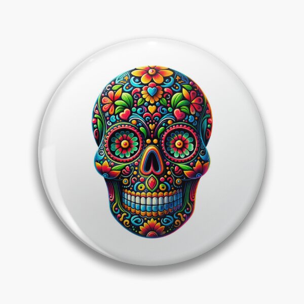 Item preview, Sugar Skull, Mexican Skull, Day of the Dead, Dias de Los Muertos  designed and sold by CharmStudio.