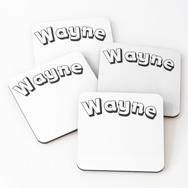 Item preview, Wayne Artistic Expression designed and sold by BestArtByArvind.