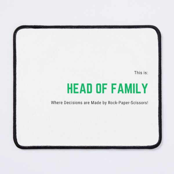 Item preview, head of family designed and sold by Weknes.