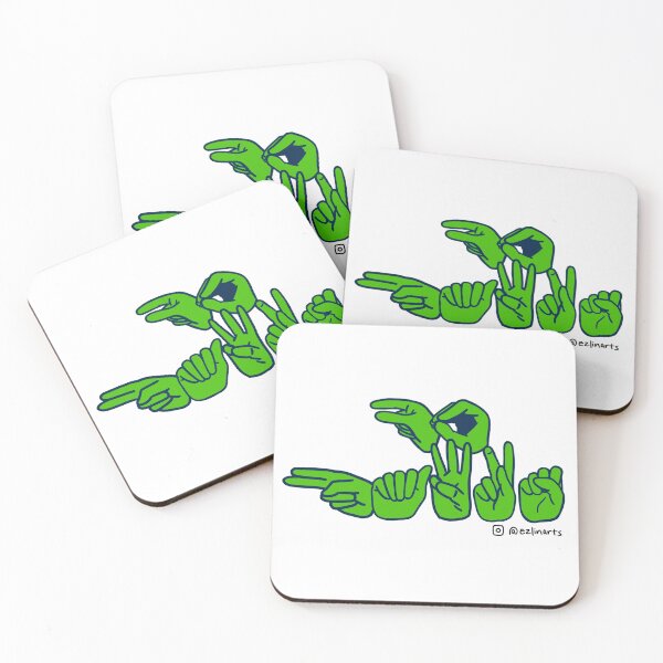 Item preview, Seattle Seahawks 'Go Hawks' In ASL designed and sold by Ezlinarts.