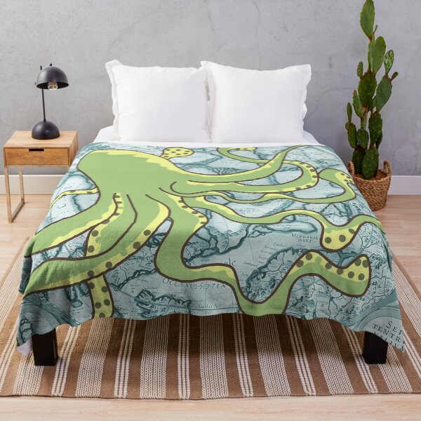 Item preview, Bathroom Shower Octopus designed and sold by notsweettea.