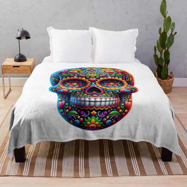 Item preview, Sugar Skull, Mexican Skull, Day of the Dead, Dias de Los Muertos  designed and sold by CharmStudio.