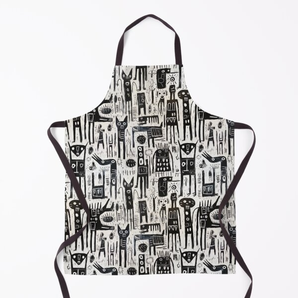 Item preview, Bright Art Brut Pattern Black & White designed and sold by sheprint.
