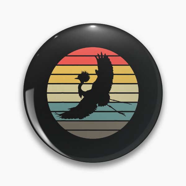 Item preview, Japanese crane bird bird bird retro vintage designed and sold by figouraArtstic.