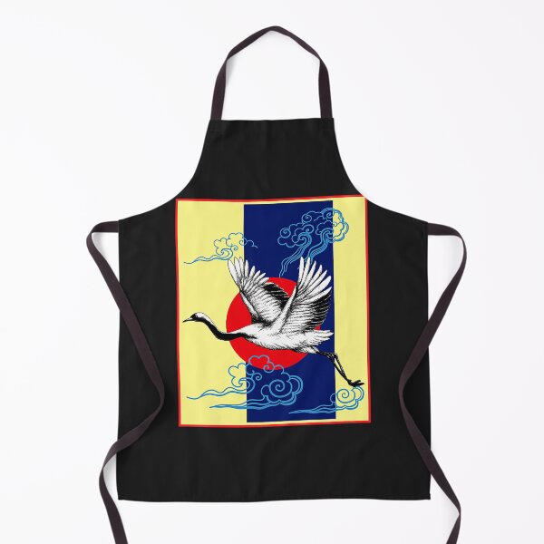 Item preview, Japanese Crane Bird Dance of Cranes Japanese Retro Art designed and sold by figouraArtstic.