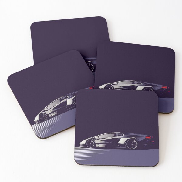 Item preview, Countach LPI 800-4 illustration art designed and sold by ElseWorldDesign.