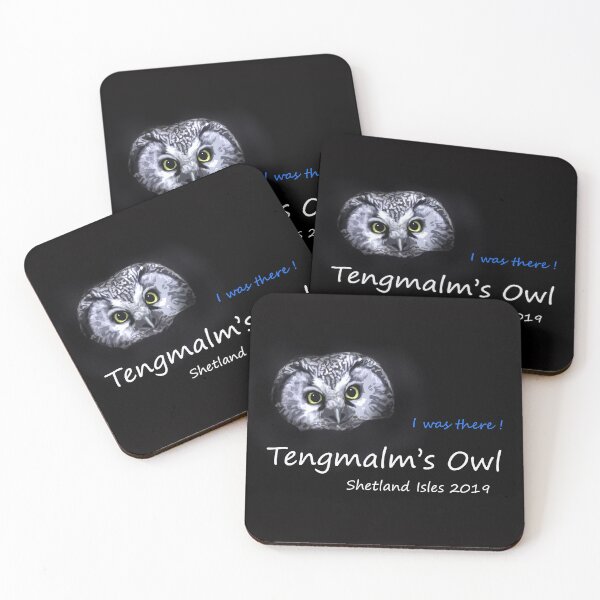 Item preview, Tengmalm's Owl - Shetland Isles - 2019 designed and sold by SteveEvansArt.