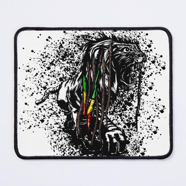 Item preview, grass arts, the Lion Zion. Rastafarian designed and sold by GrassArts.