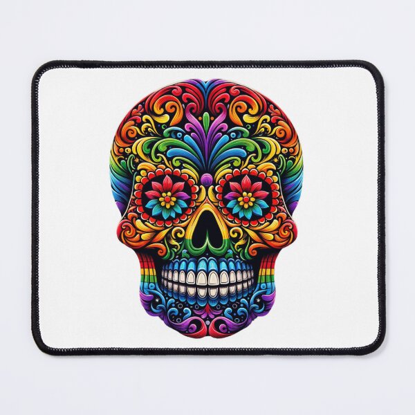 Item preview, Rainbow Sugar Skull designed and sold by CharmStudio.