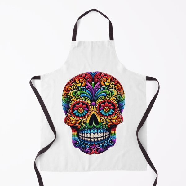 Item preview, Rainbow Sugar Skull designed and sold by CharmStudio.