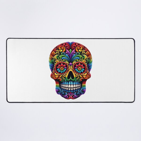 Item preview, Rainbow Sugar Skull designed and sold by CharmStudio.