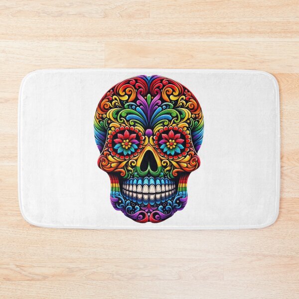 Item preview, Rainbow Sugar Skull designed and sold by CharmStudio.