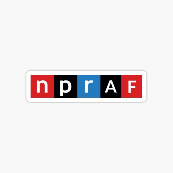 Item preview, NPR AF designed and sold by LyndaNoel Design.