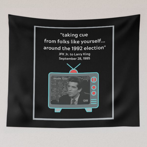 Item preview, JFK JR. QUOTE- TAKING CUE FROM FOLKS LIKE YOURSELF designed and sold by PatriotCat.