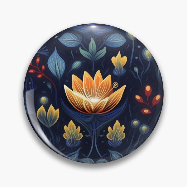 Item preview, Pattern - Lovely Lotus designed and sold by Stacey Hallock.
