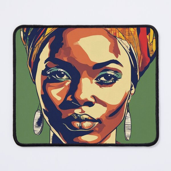 Item preview, Nasrin Pop Art Portrait designed and sold by Yzakreativ.