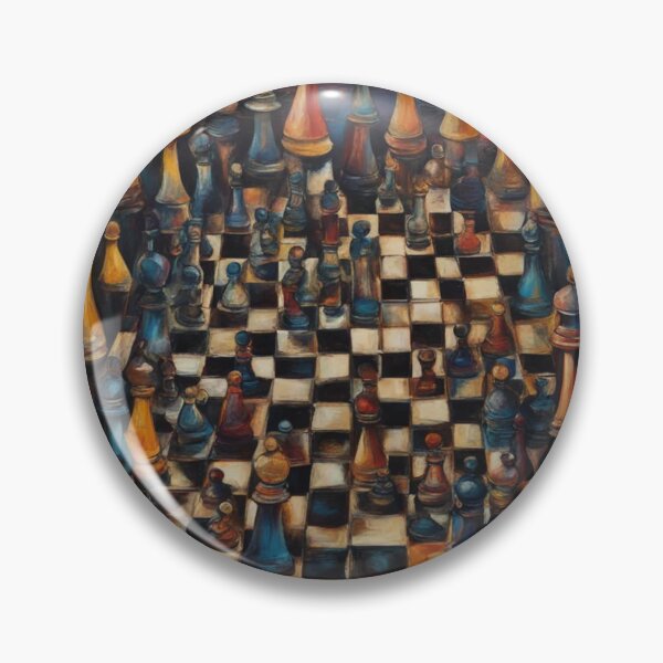 Item preview, Chess Mastery,  Abstract Expressionism, Digital Art designed and sold by Burn-Ego.