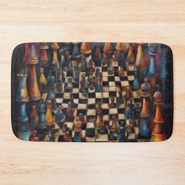 Item preview, Chess Mastery,  Abstract Expressionism, Digital Art designed and sold by Burn-Ego.
