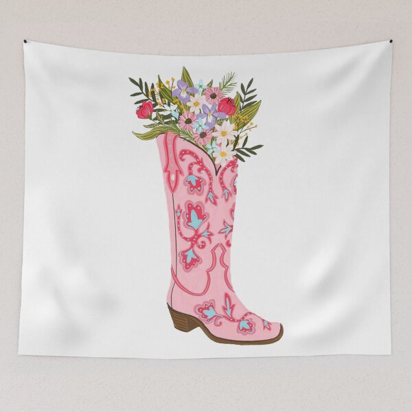 Item preview, Cowboy boot flowers designed and sold by nataliabrito.
