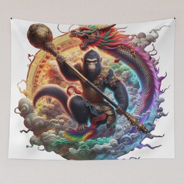 Item preview, Continuing the legend: Products that allow you to wear the pleasing Monkey King and Dragon designs. designed and sold by LABUTI-SHOP.