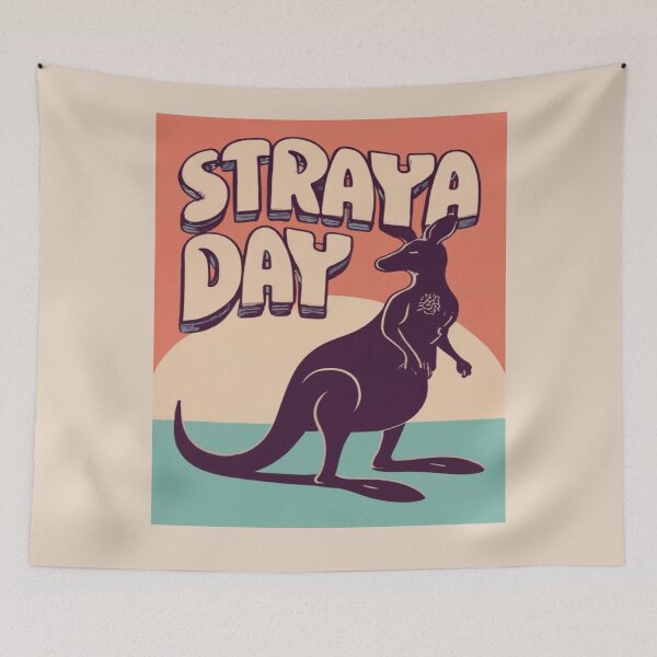Item preview, Straya Day 26 January Australia Day Vintage Retro  designed and sold by UrbanGraphixs.