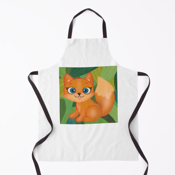 Item preview, red baby fox designed and sold by LiudmylaMaika.