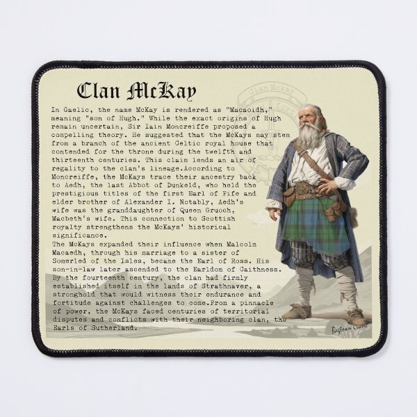 Item preview, McKay Scottish Clan History  designed and sold by BagTown Clans.