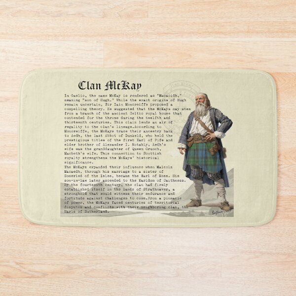 Item preview, McKay Scottish Clan History  designed and sold by BagTown Clans.