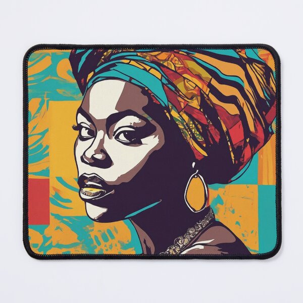 Item preview, Tarika Pop Art Portrait designed and sold by Yzakreativ.
