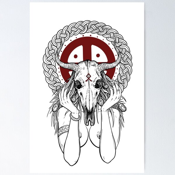 Item preview,  Viking shaman priestess designed and sold by BlackForge.