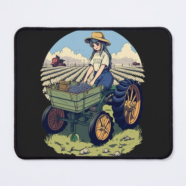 Item preview, Anime Farmer Girl Farm Wagon Farming Japanese Auroracore 21 designed and sold by figouraArtstic.