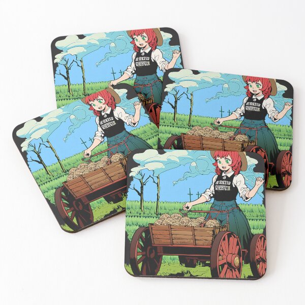 Item preview, Anime Farmer Girl Farm Wagon Farming Japanese Auroracore 32 designed and sold by figouraArtstic.