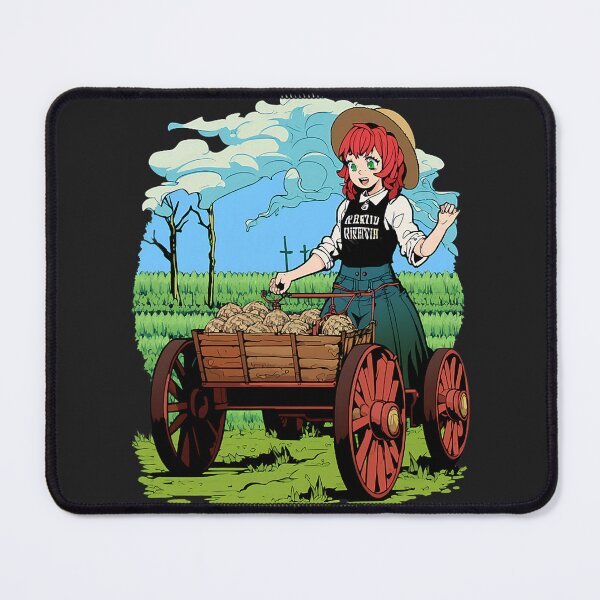 Item preview, Anime Farmer Girl Farm Wagon Farming Japanese Auroracore 32 designed and sold by figouraArtstic.