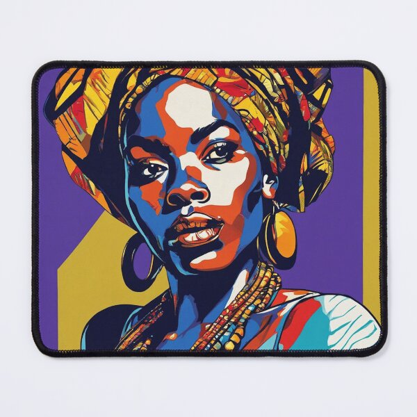Item preview, Kemi Pop Art Portrait designed and sold by Yzakreativ.